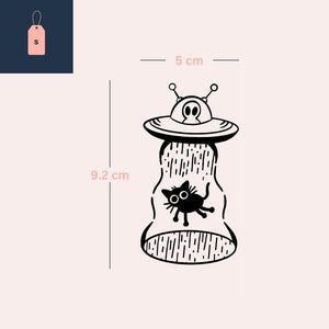 Alien cat abduction 3 - Temporalis