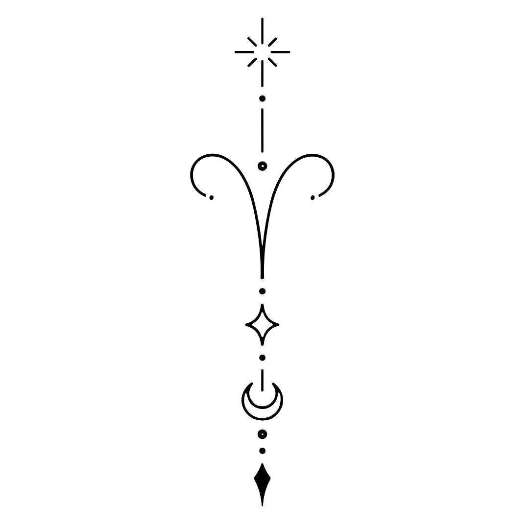 Aries celestial zodiac sign 2 - Temporalis