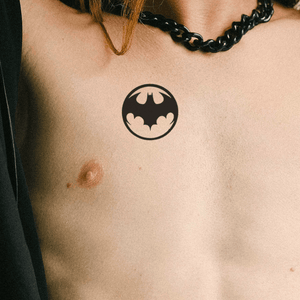 Batman Fladdermus - Signal 1 - Temporalis® - Tillfällig tatuering