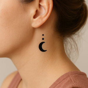 Black Lunar Crescent 1 - Temporalis