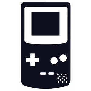 Black Retro Gameboy Console 2 - Temporalis