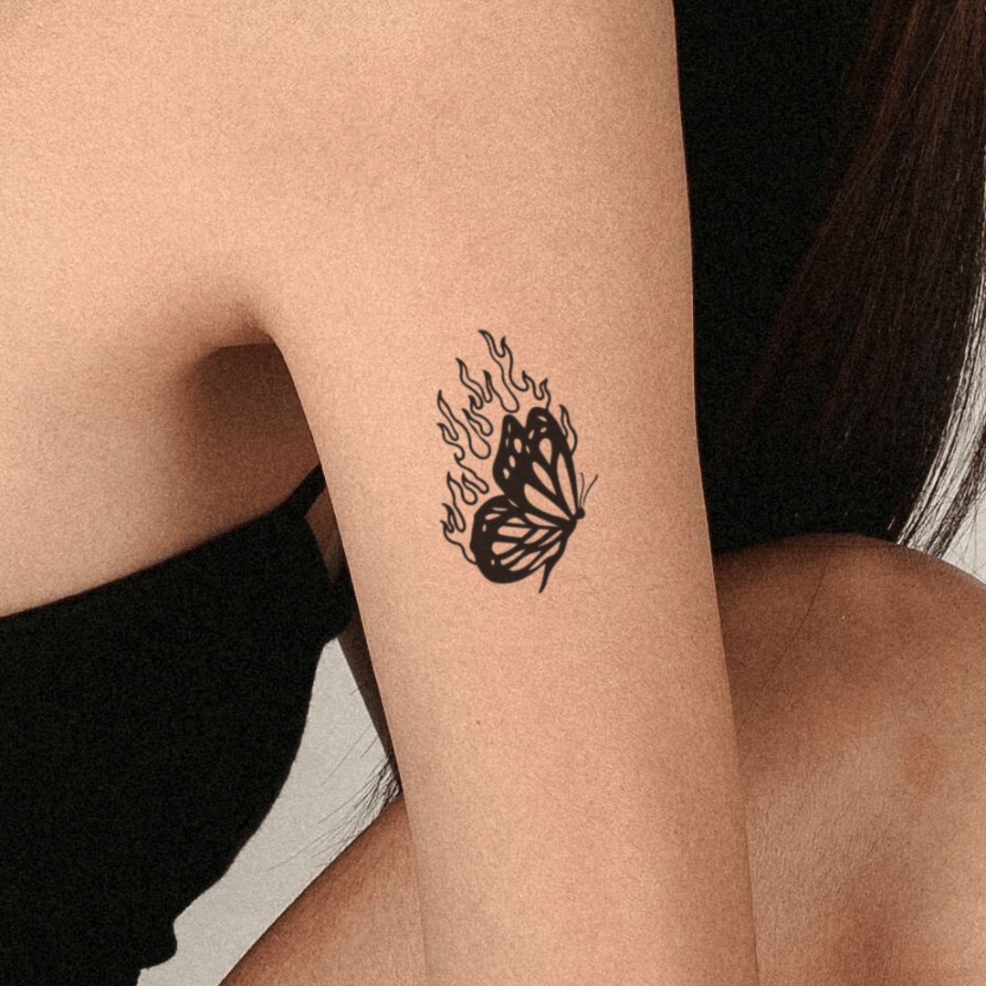 Butterfly in Fire 1 - Temporalis