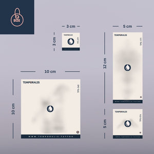 Kit de tatouages éphémères Butterfly (5 tatouages) 3 - Temporalis®