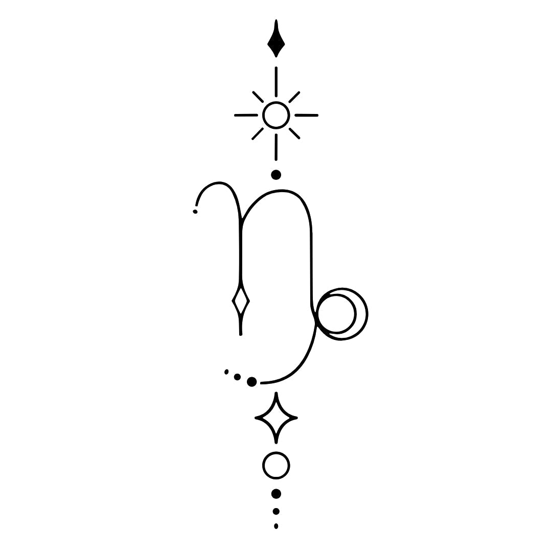 Capricorn celestial zodiac sign 2 - Temporalis