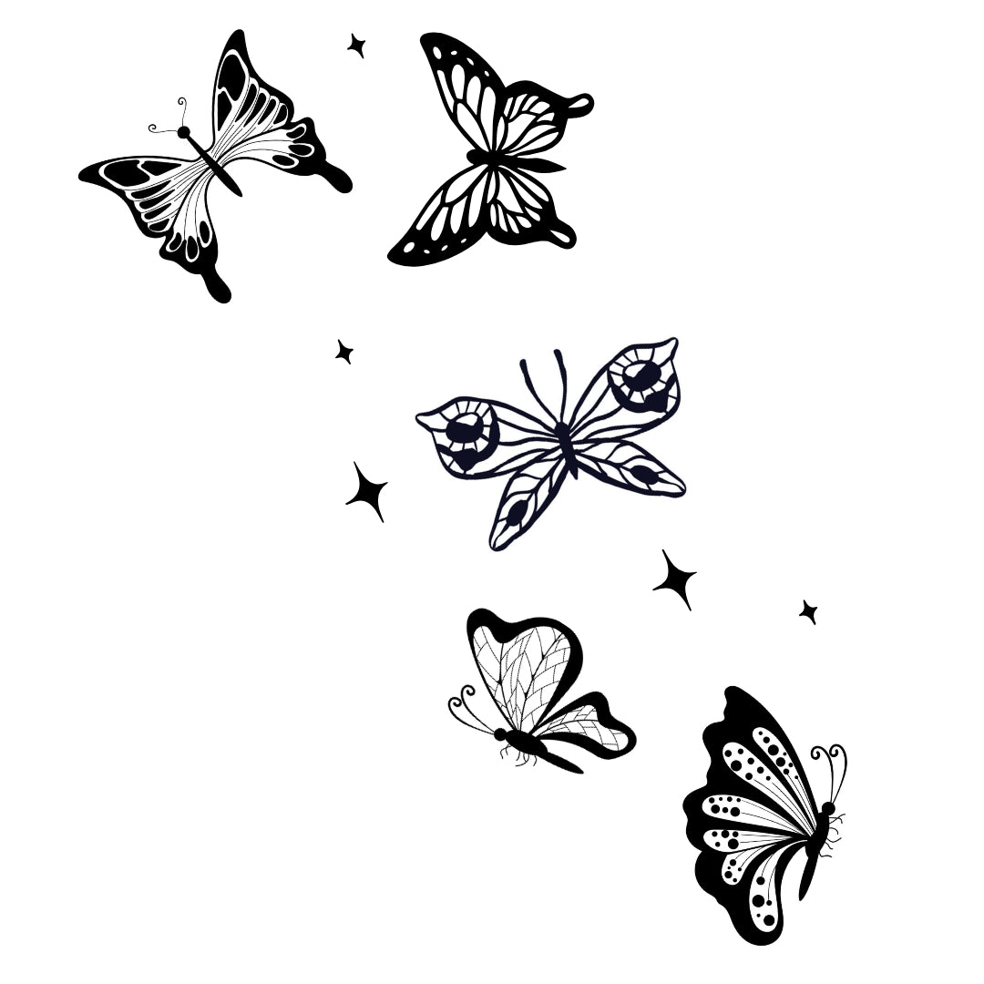Celestial Butterflies Flutter 2 - Temporalis