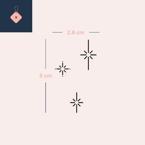 Celestial Starburst Trio 3 - Temporalis