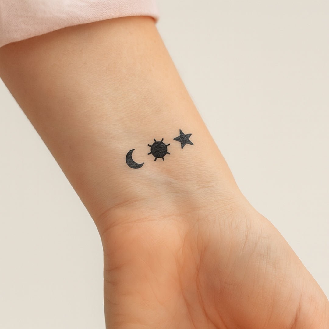 Celestial Trio: Moon - Sun - Star 1 - Temporalis