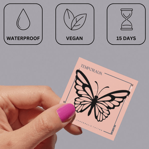 Detailed Butterfly 3 - Temporalis