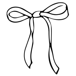 Elegant Bow Illustration 2 - Temporalis