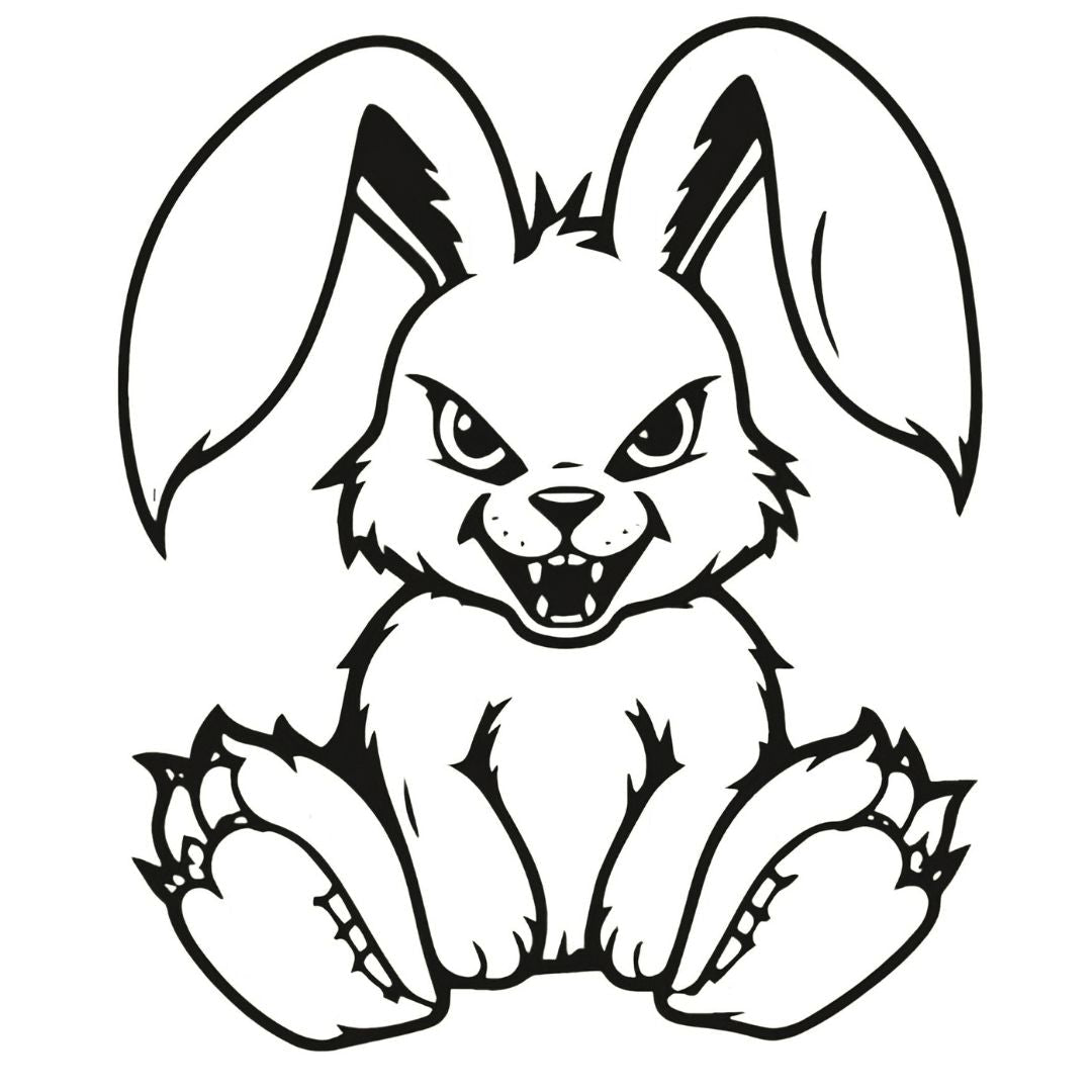 Evil Bunny Tattoo - 2 | Temporalis