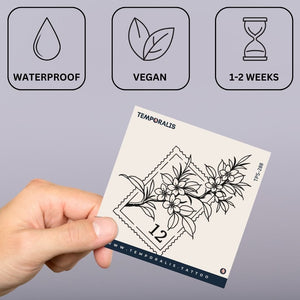 Floral Postage 3 - Temporalis