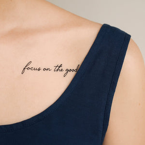 "focus on the good" writing 1 - Temporalis