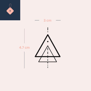 Geometric Symmetry Triangles 3 - Temporalis