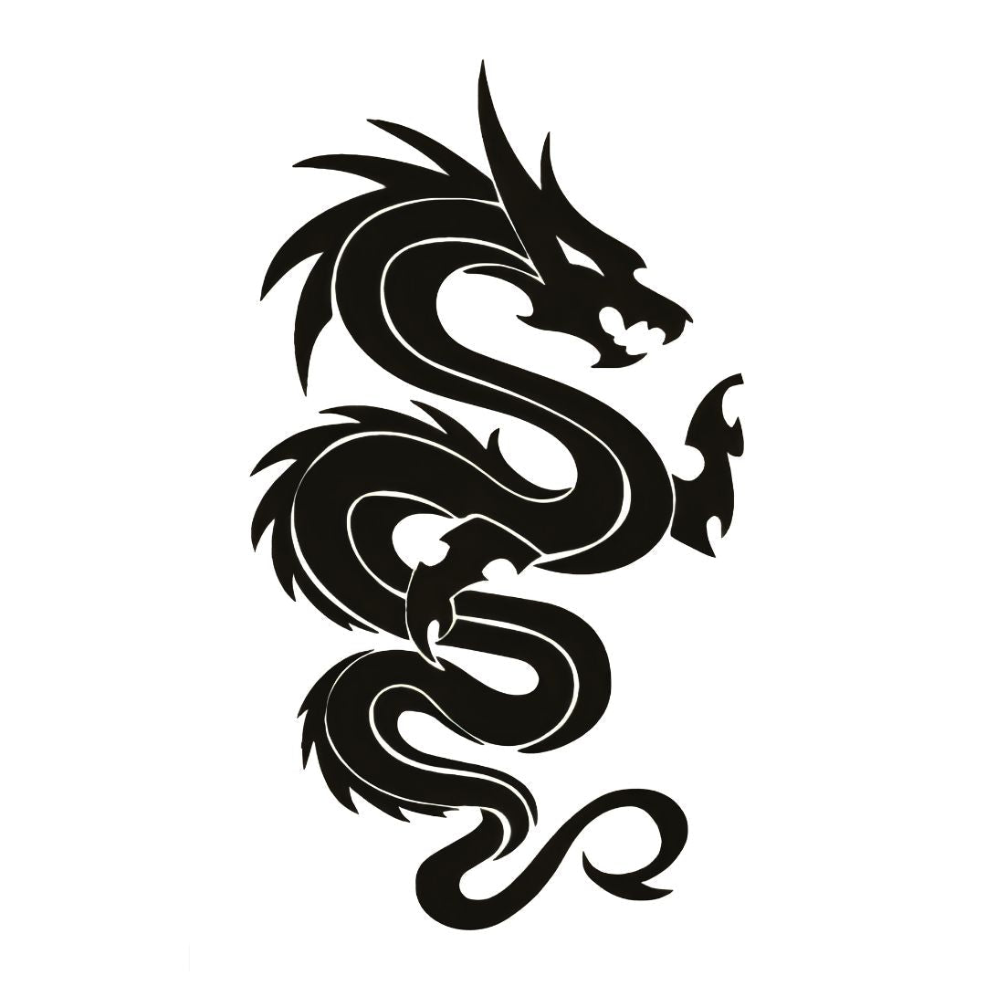 Japanese Dragon Tattoo - 2 | Temporalis