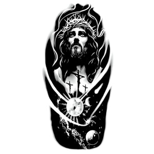 Jesus Crown of Thorns Tattoo - 2 | Temporalis
