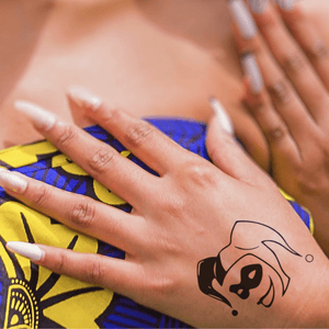 Joker head 1 - Temporalis