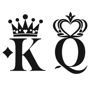 King & Queen Crown Tattoo - 2 | Temporalis