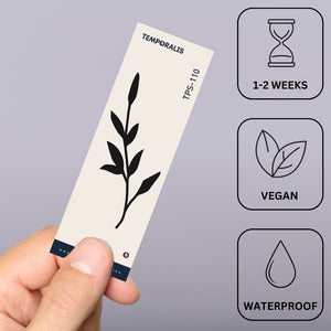 Gałązka Liścia 2 - Temporalis® - Tatuaż tymczasowy