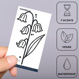 Lily of the Valley Tattoo - 3 | Temporalis