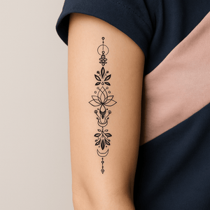 Lotus garland 1 - Temporalis