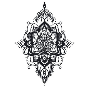 Mandala Lotus Tattoo - 2 | Temporalis