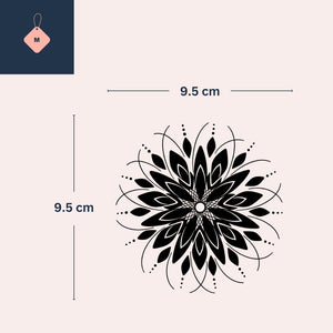 Midnight Petal Mandala 3 - Temporalis