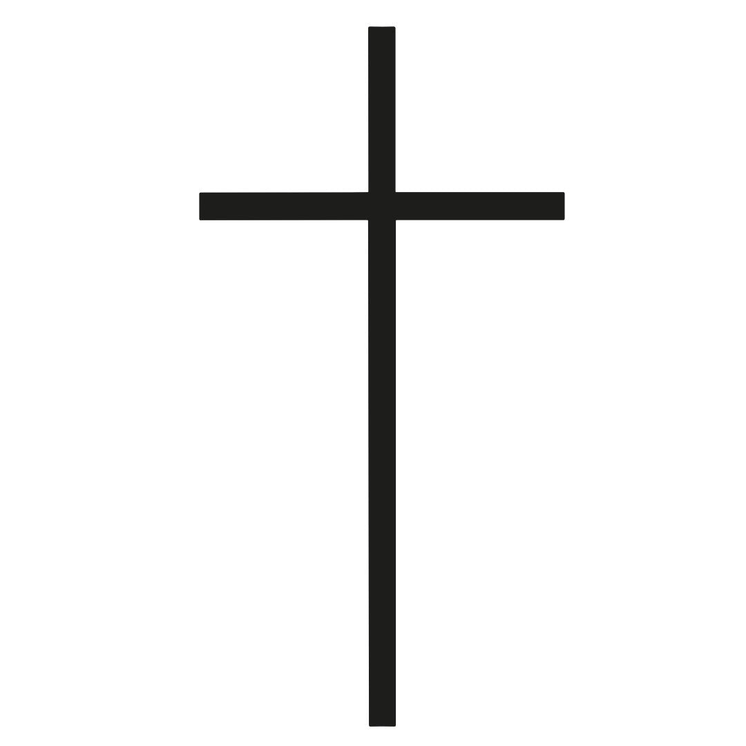Minimalist Black Cross 2 - Temporalis