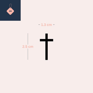 Minimalist Black Cross 3 - Temporalis