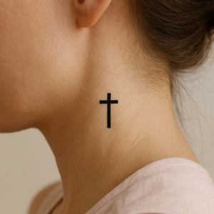 Minimalist Black Cross 1 - Temporalis