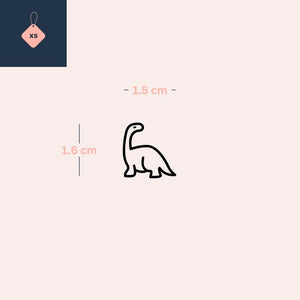 Minimalist Brontosaurus 3 - Temporalis