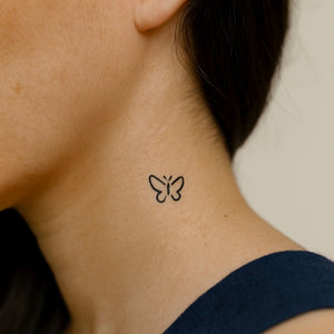 Minimalist Butterfly 1 - Temporalis