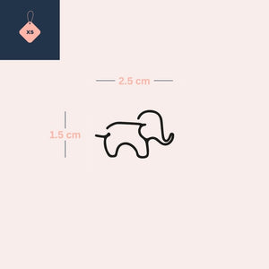 Minimalist Elephant 3 - Temporalis