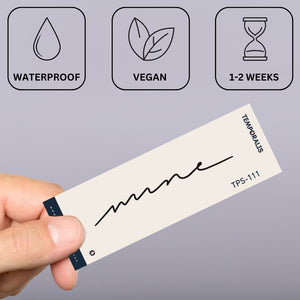 Minimalist 'Mine' Script 2 - Temporalis