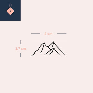 Minimalist Mountain Peaks 3 - Temporalis