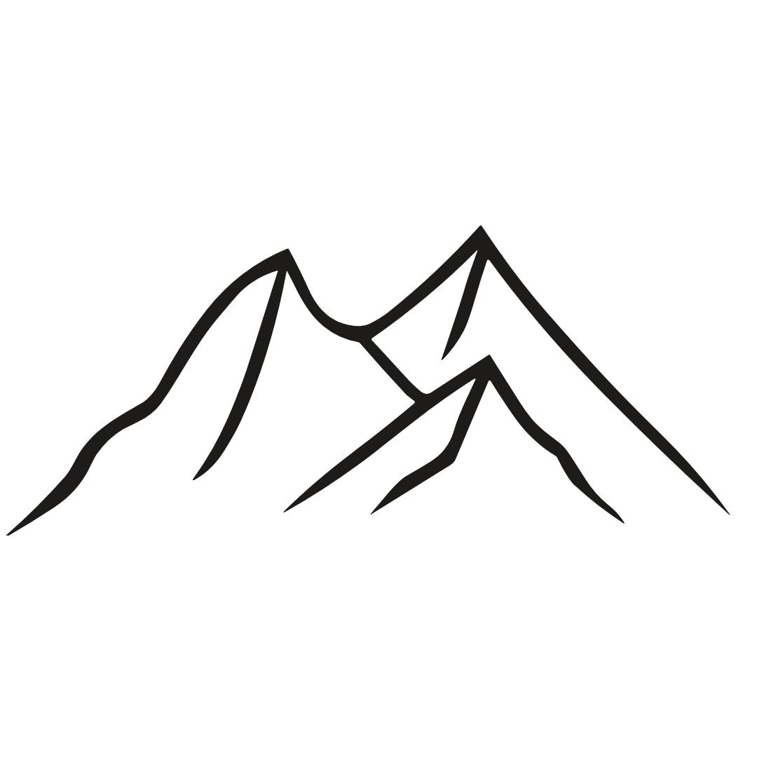 Minimalist Mountain Peaks 2 - Temporalis