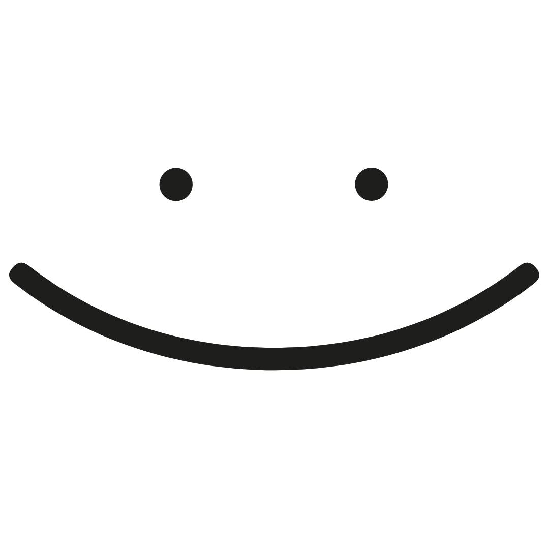 Minimalist Smiley Face 2 - Temporalis