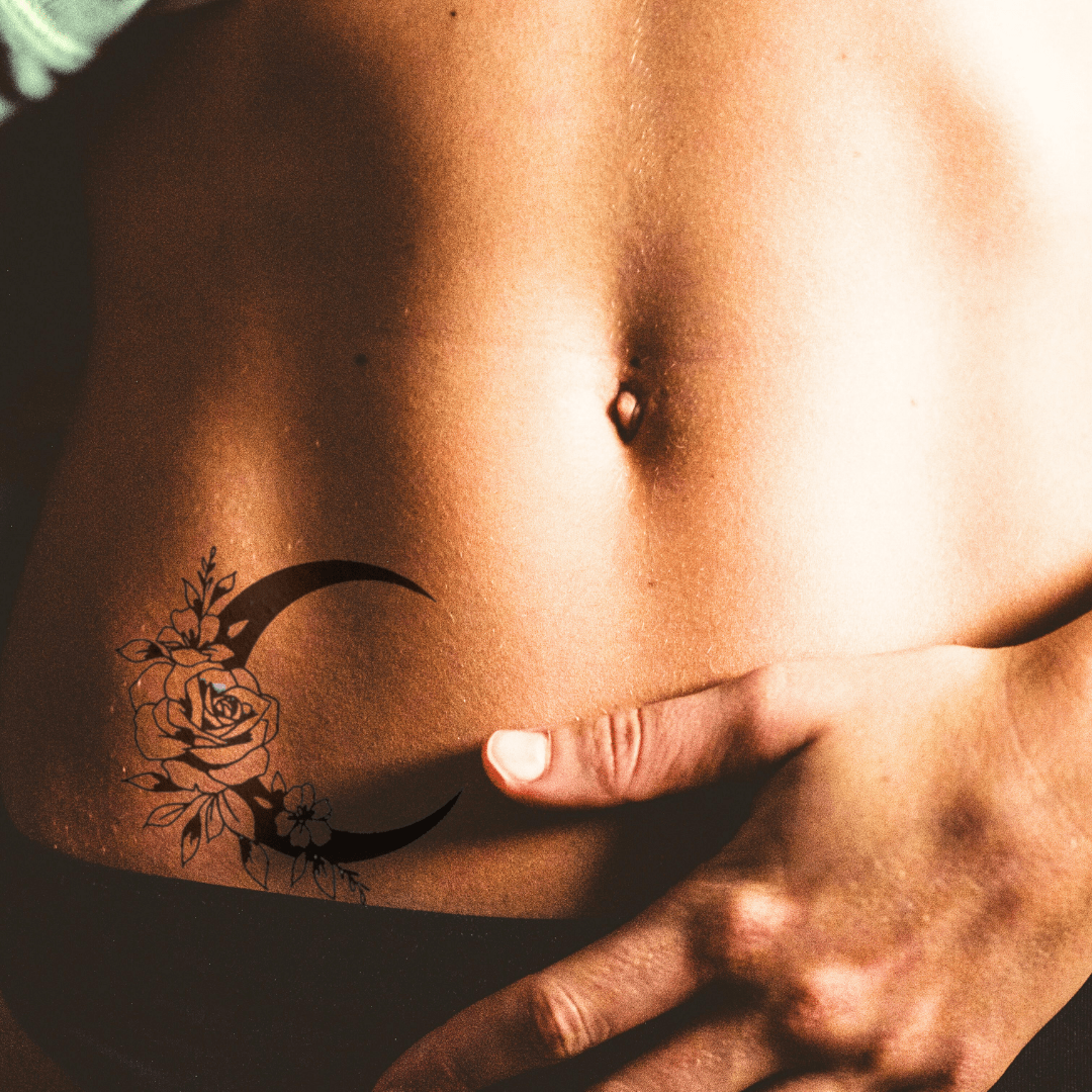 Moon with Flowers 1 - Temporalis