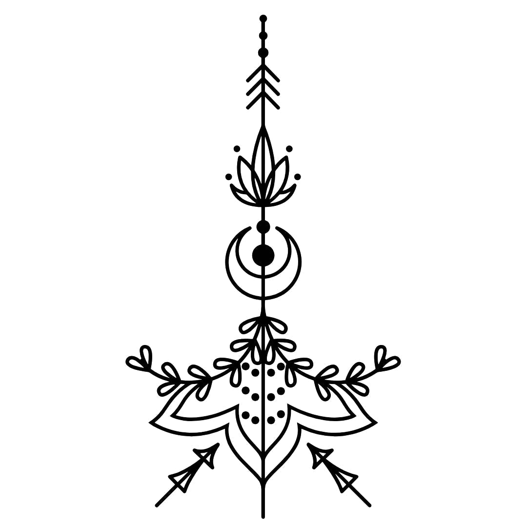 Mystic Floral Arrow 2 - Temporalis