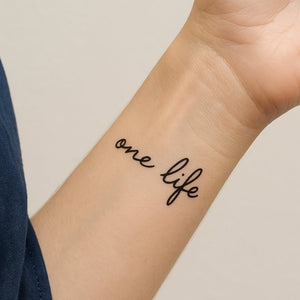 "one life" writing 1 - Temporalis