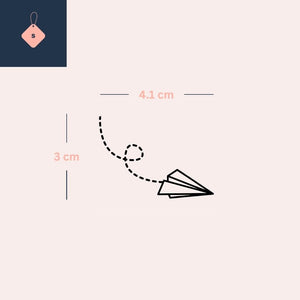 Paper plane flight 3 - Temporalis