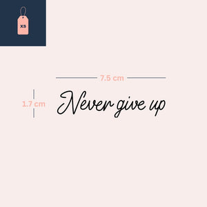Perseverance Motto 3 - Temporalis
