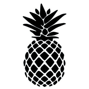 Pineapple silhouette temporary tattoo - 2 | Temporalis