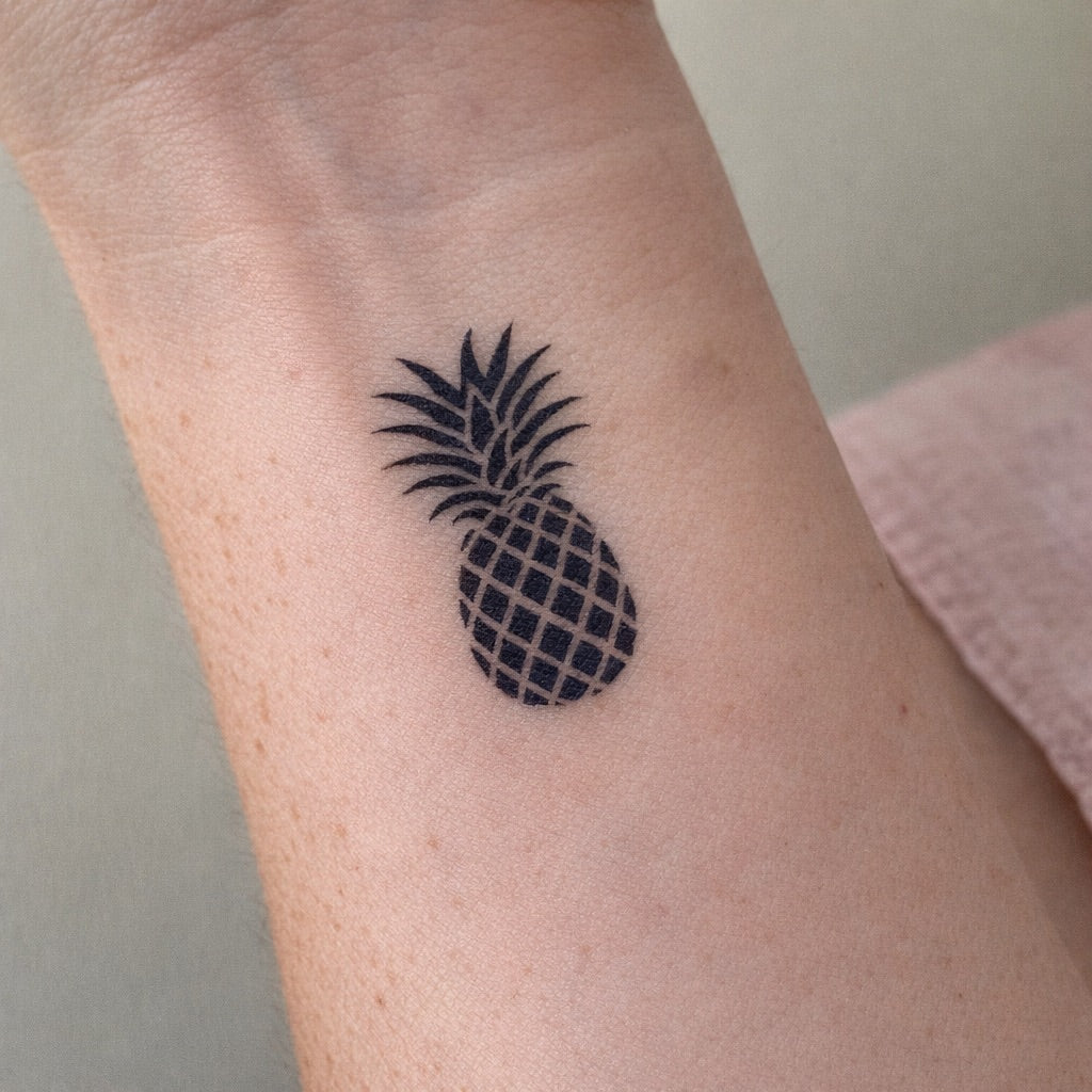 Pineapple Tattoo - 1 | Temporalis