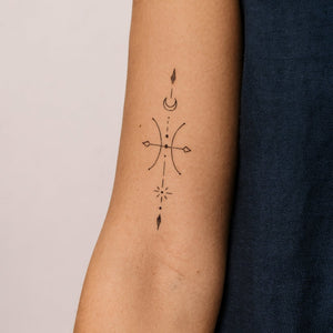 Pisces celestial zodiac sign 1 - Temporalis