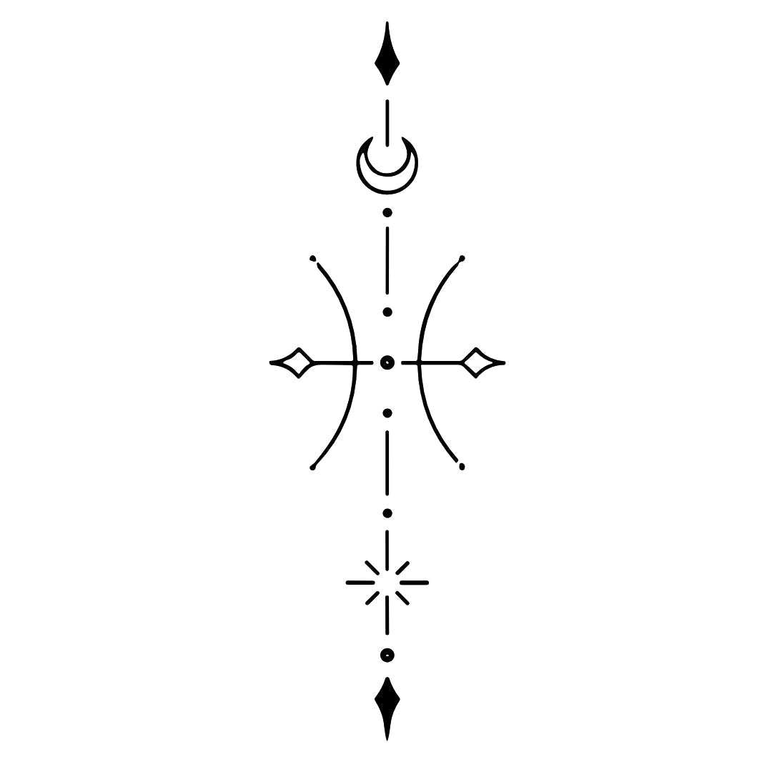 Pisces celestial zodiac sign 2 - Temporalis