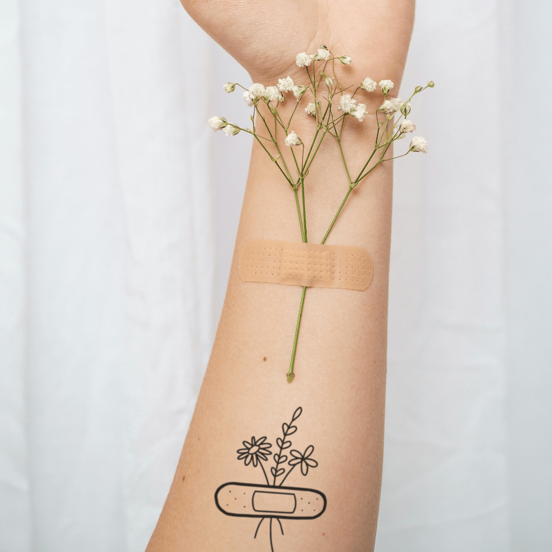 Plaster and Flowers 1 - Temporalis