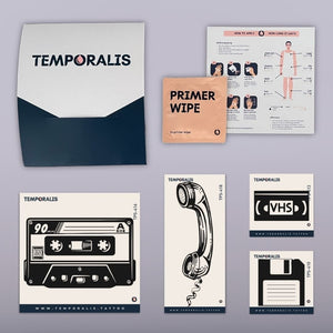 Retro Media - Tattoo Kit (4 tattoos) 2 - Temporalis