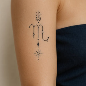 Scorpio celestial zodiac sign 1 - Temporalis