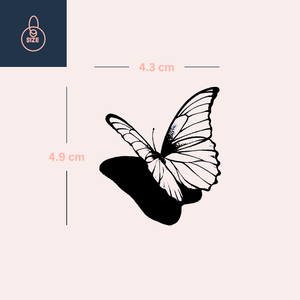 Silhouette Butterfly 4 - Temporalis