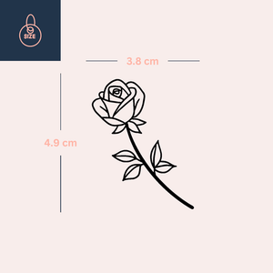 Single Stem Rose 4 - Temporalis